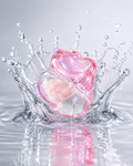Crown Standard Cherry Blossom laundry pod refill splash